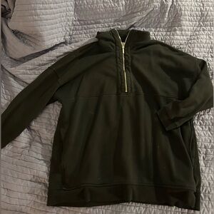 Old Navy Black Zip Up Sweater
